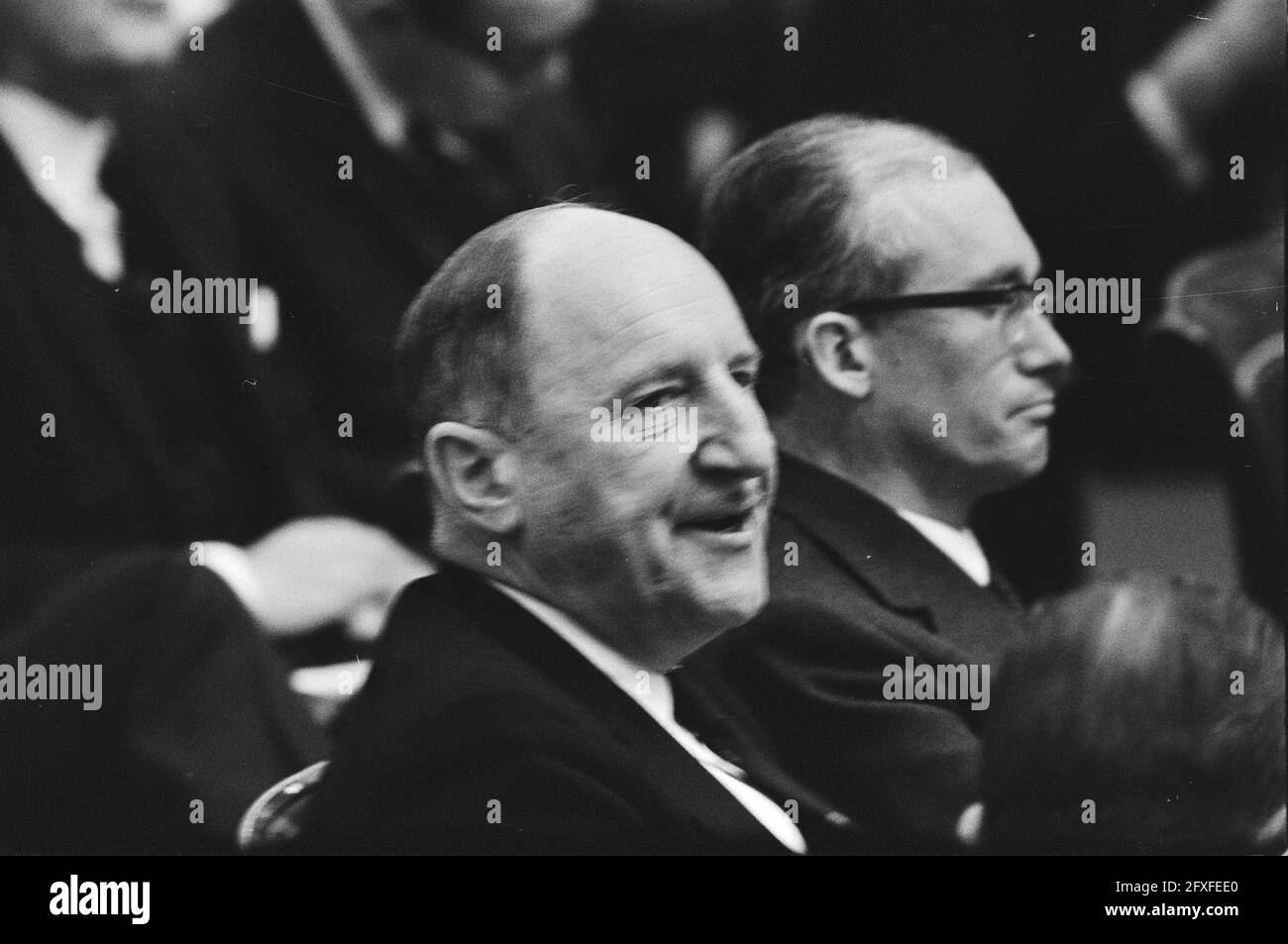 Camera dei rappresentanti, risposta del governo dopo i dibattiti di ieri sulle considerazioni generali; LUN yawning, 15 ottobre 1970, politica, I Paesi Bassi, foto agenzia stampa del XX secolo, notizie da ricordare, documentario, fotografia storica 1945-1990, storie visive, Storia umana del XX secolo, che cattura momenti nel tempo Foto Stock