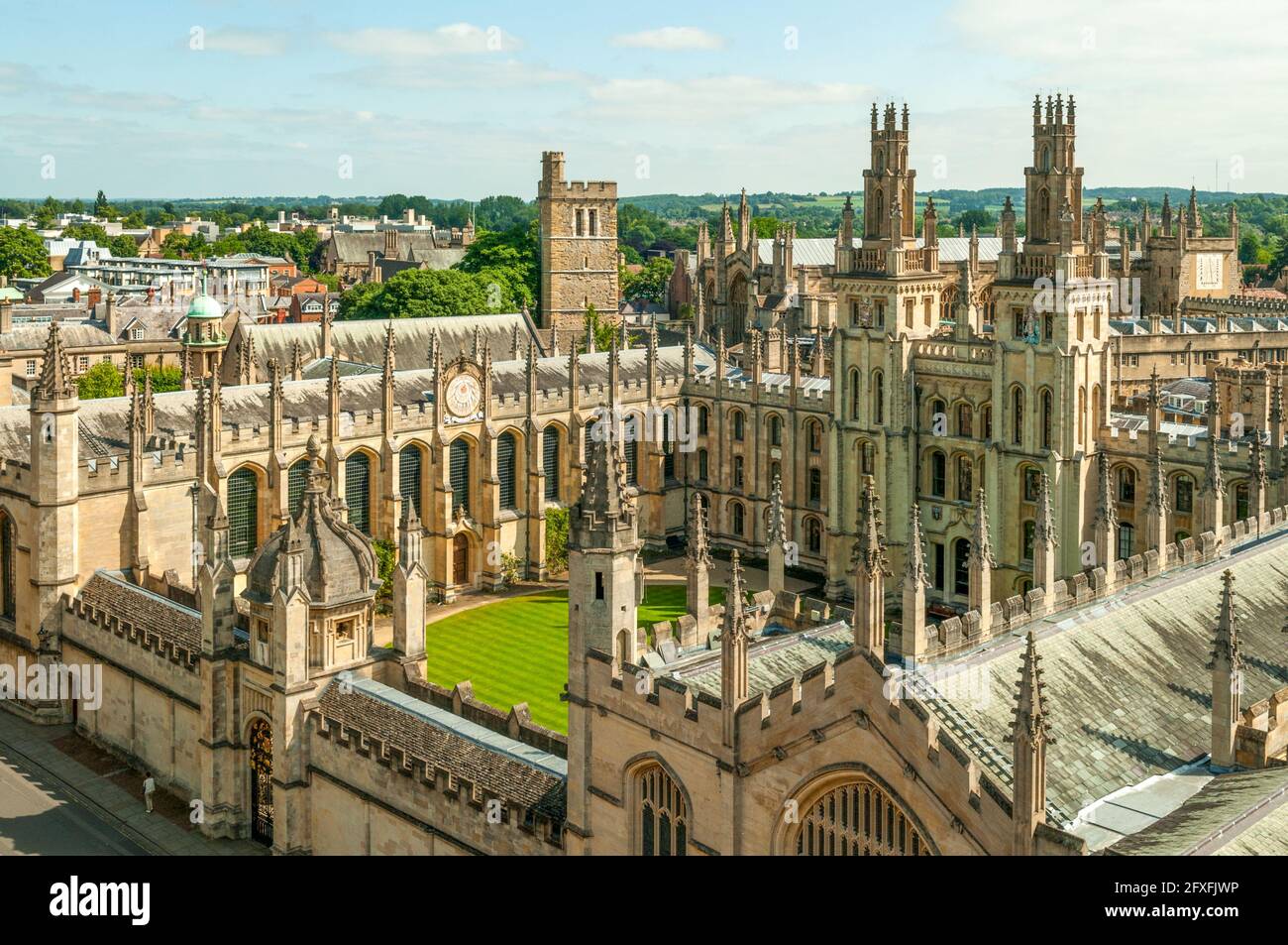 All Souls College di Oxford, Oxfordshire, Inghilterra Foto Stock