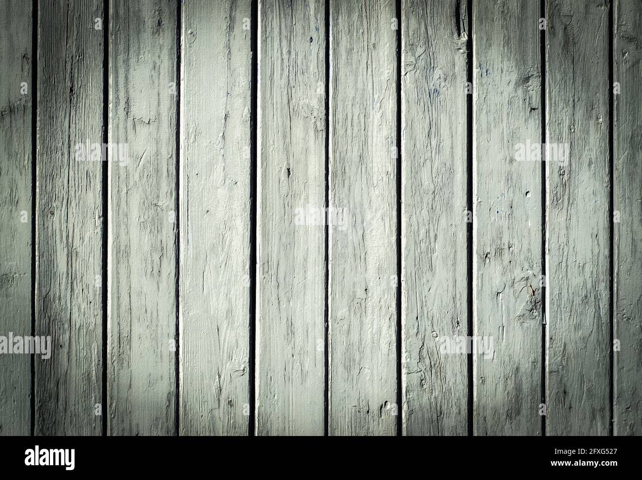 Struttura di sfondo in legno. Vecchie tavole di legno texture sfondo con vignette. Foto Stock