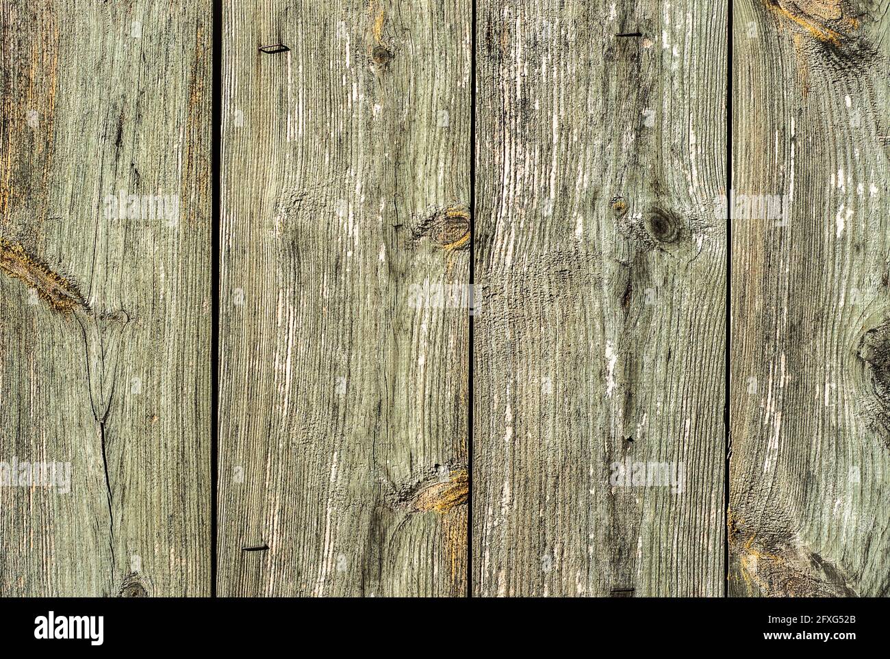 Struttura di sfondo in legno. Vecchie tavole di legno trama sfondo. Foto Stock