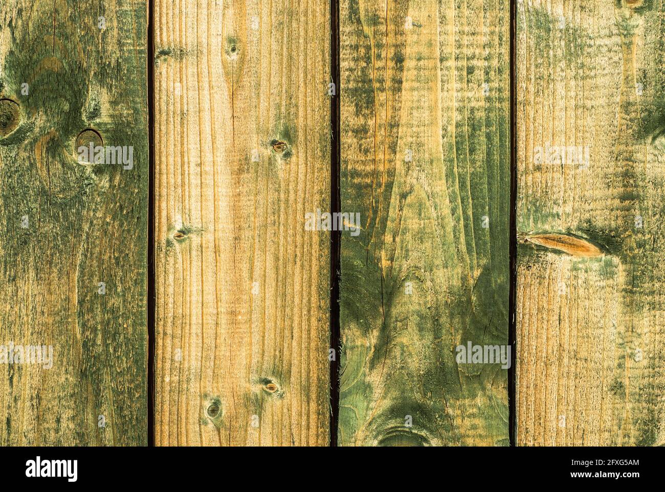 Struttura di sfondo in legno. Vecchie tavole di legno trama sfondo. Foto Stock