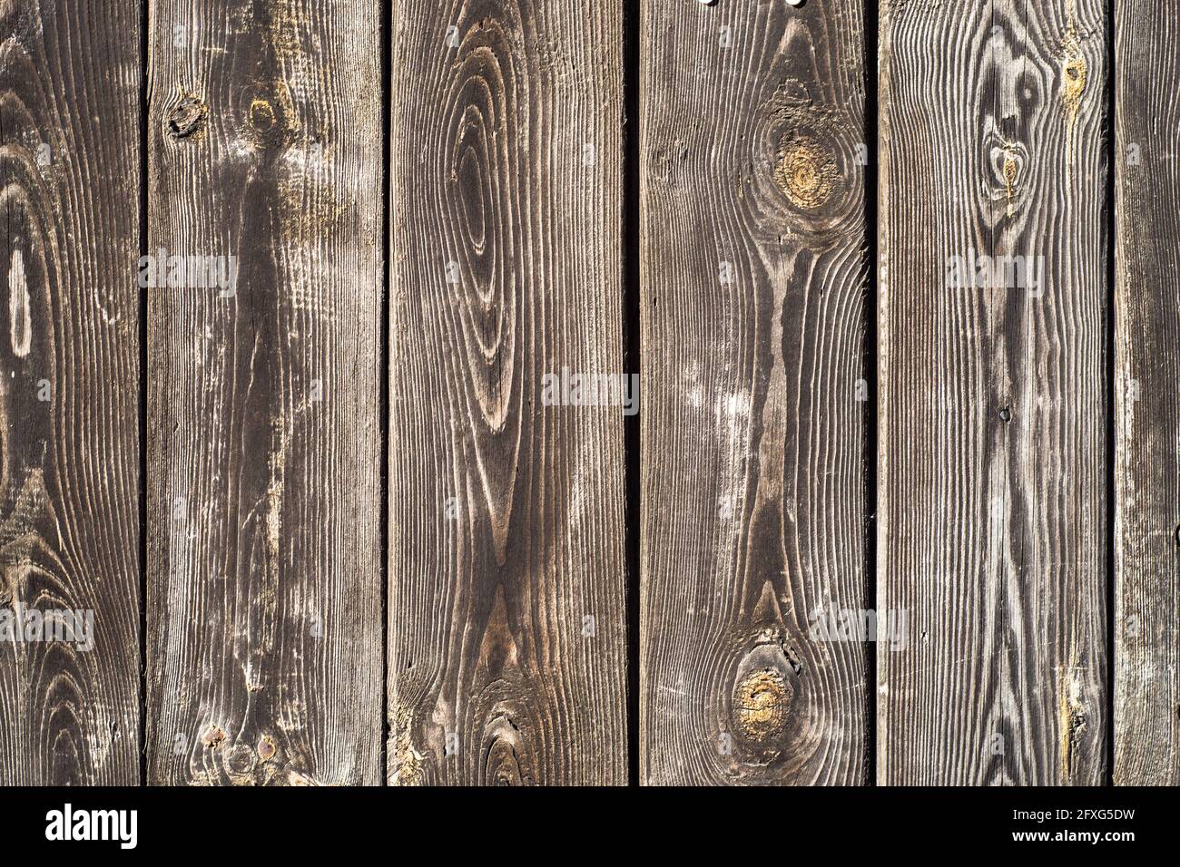 Sfondo di tessitura di legno. Vecchie tavole di legno trama sfondo. Foto Stock