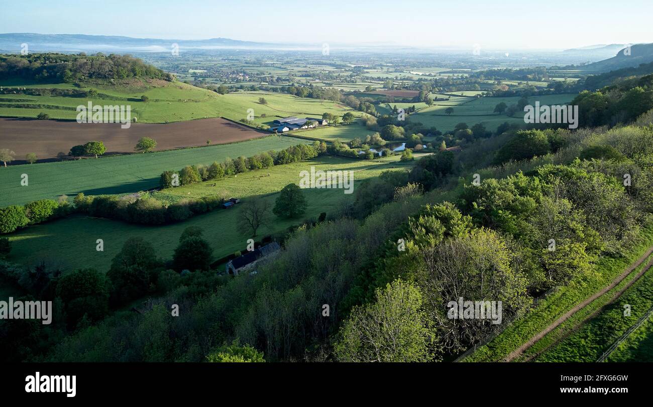 Oltre la Bury Foto Stock