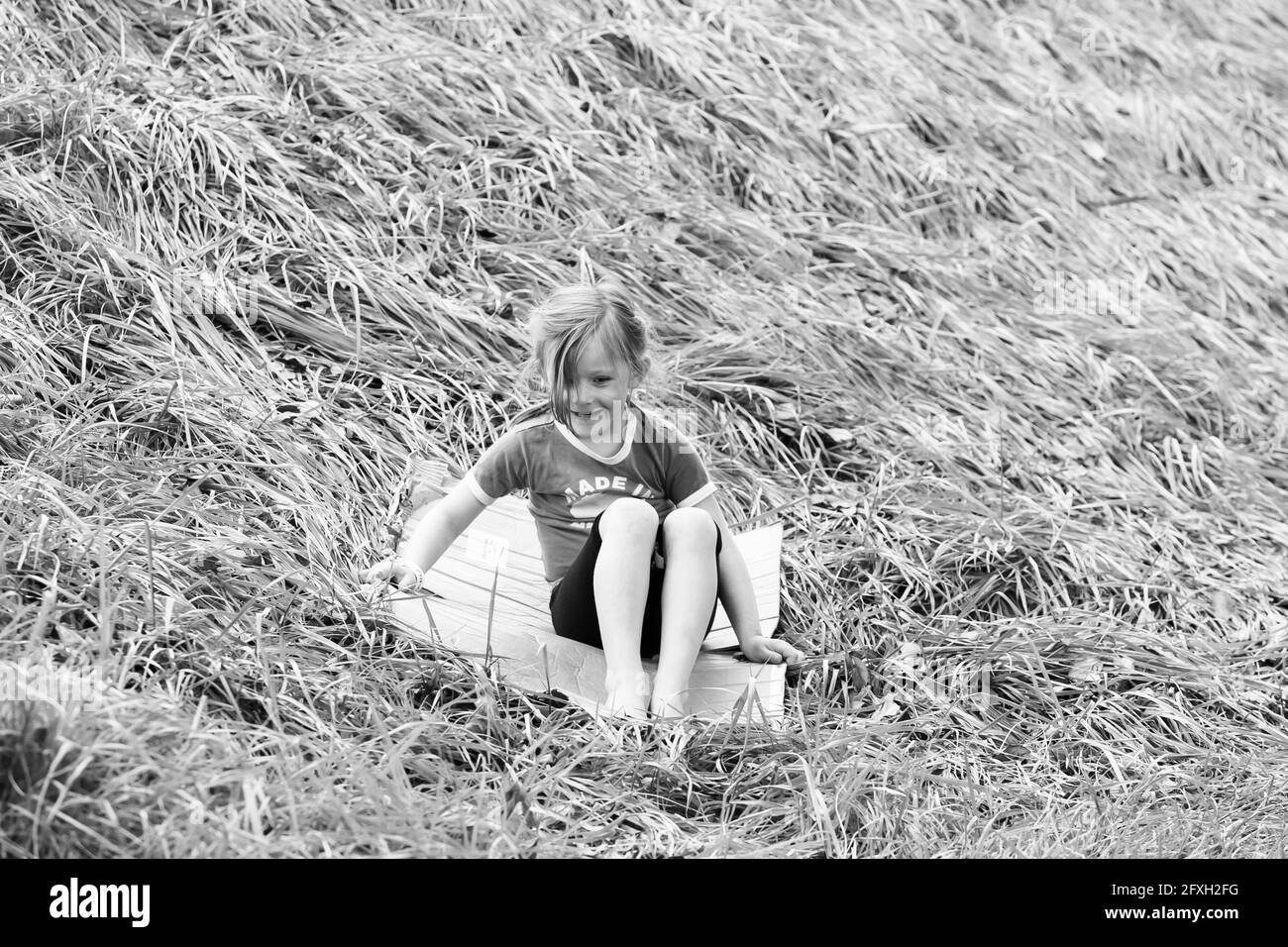 JOHANNESBURG, SUDAFRICA - 05 gennaio 2021: Johannesburg, Sudafrica - 09 2015 maggio: I bambini si divertono in un parco Foto Stock