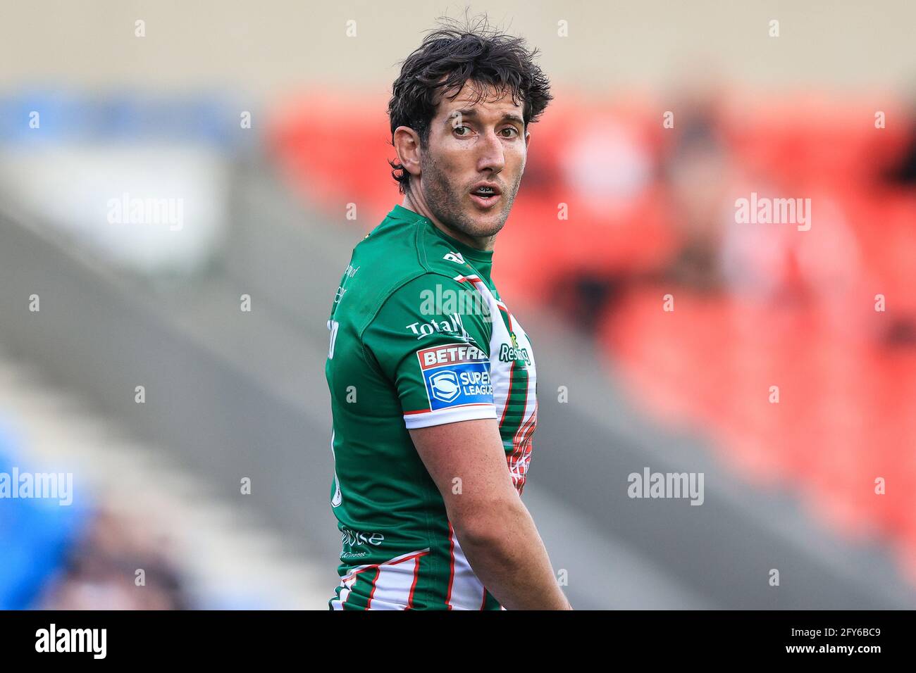 Stefan Ratchford (1) di Warrington Wolves Foto Stock