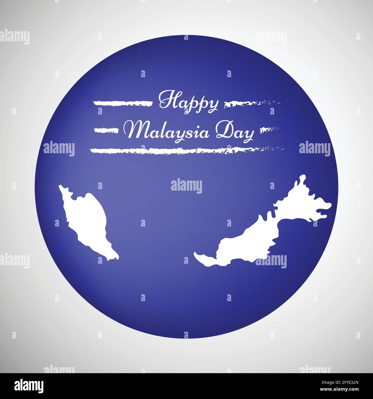 Giornata dell'Indipendenza della Malesia Illustrazione Vettoriale