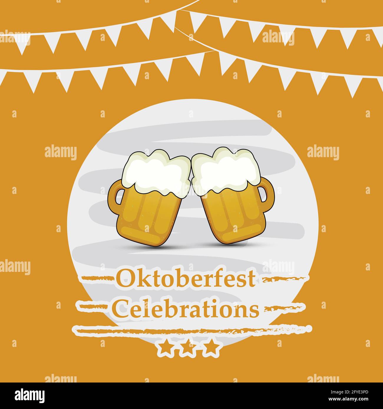 Festa della birra Oktoberfest Illustrazione Vettoriale