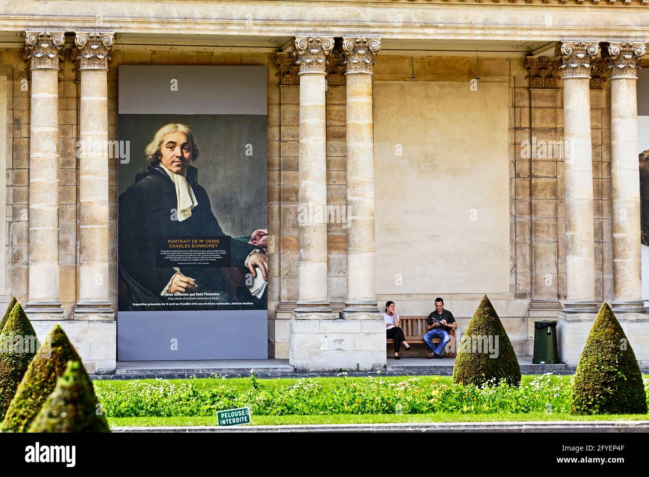 FRANCIA. PARIGI (75) QUARTIERE LE MARAIS, HOTEL DE SOUBISE Foto Stock