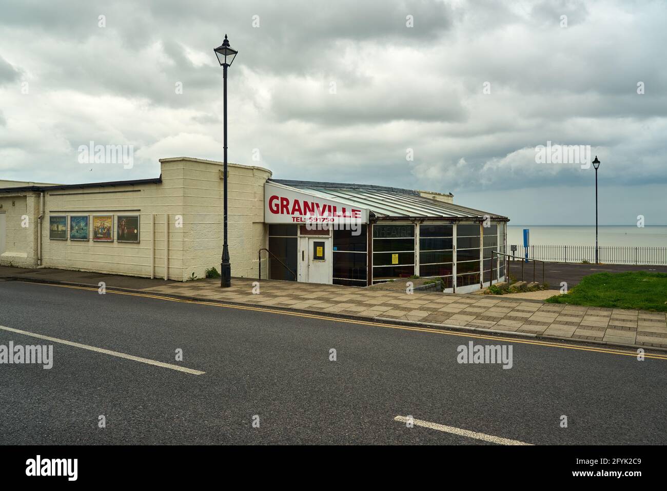 Ramsgate, Regno Unito - 22 maggio 2021: Il Granville Theatre and Cinema a Ramsgate Foto Stock