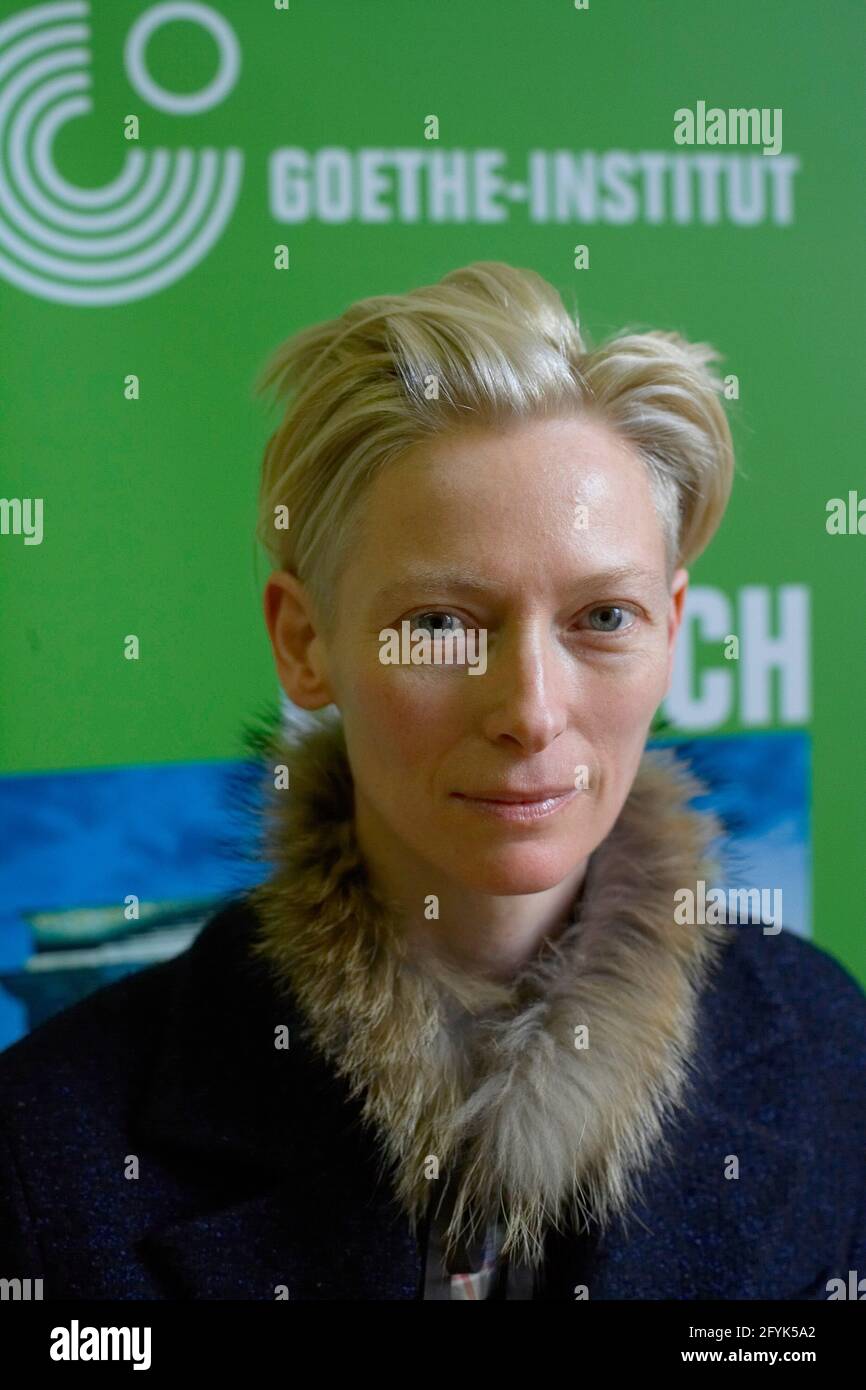 Tilda Swinton attrice scozzese. Foto Stock