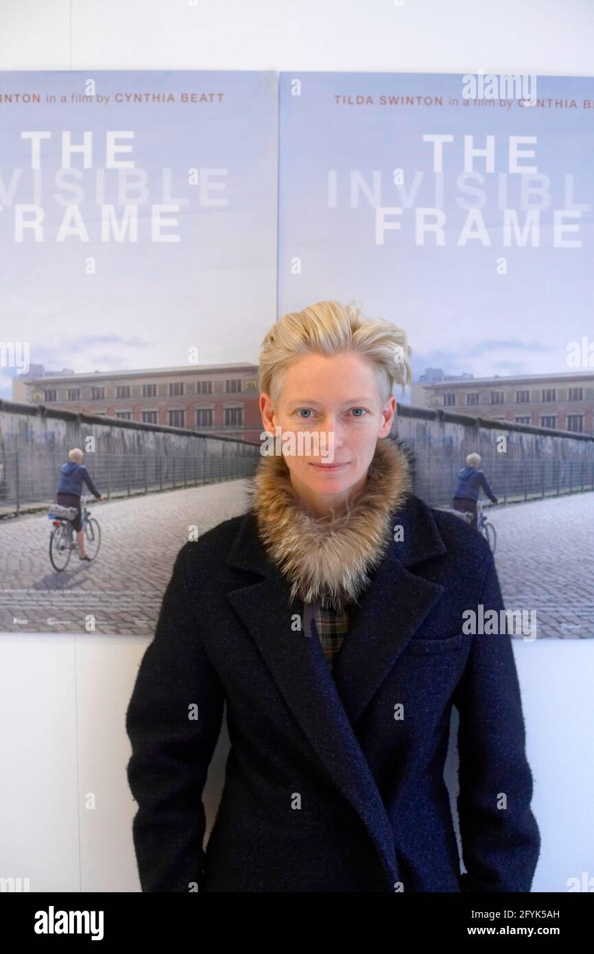 Tilda Swinton attrice scozzese. Foto Stock