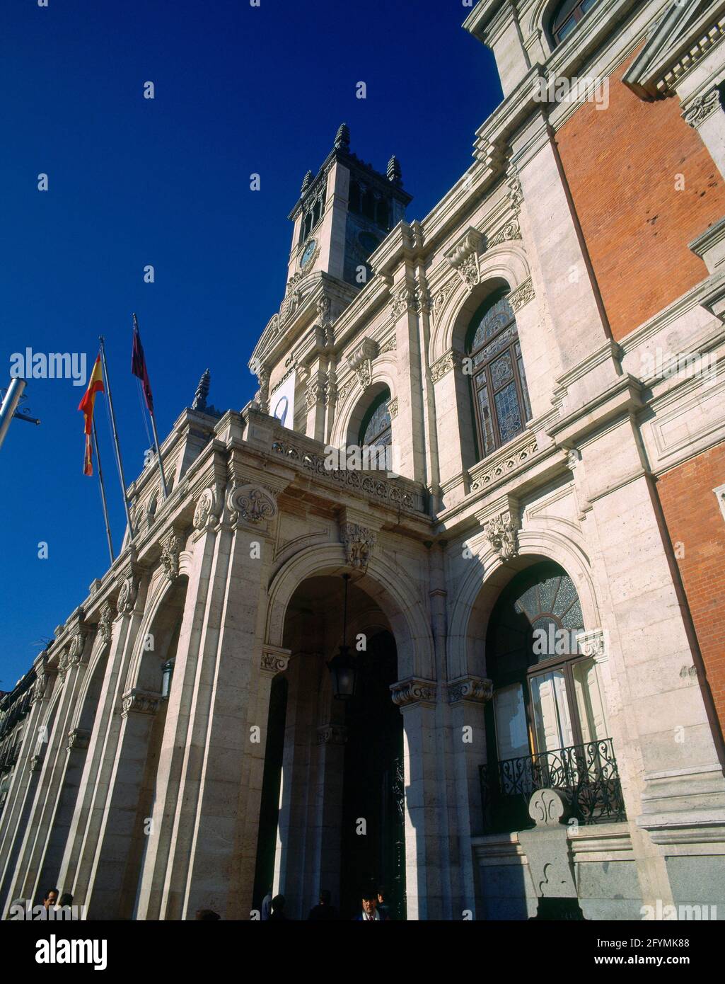 AYUNTAMIENTO - 1892/1908 - ARQUITECTURA HISTORICISTA. Località: AYUNTAMIENTO. Valladolid. SPAGNA. Foto Stock