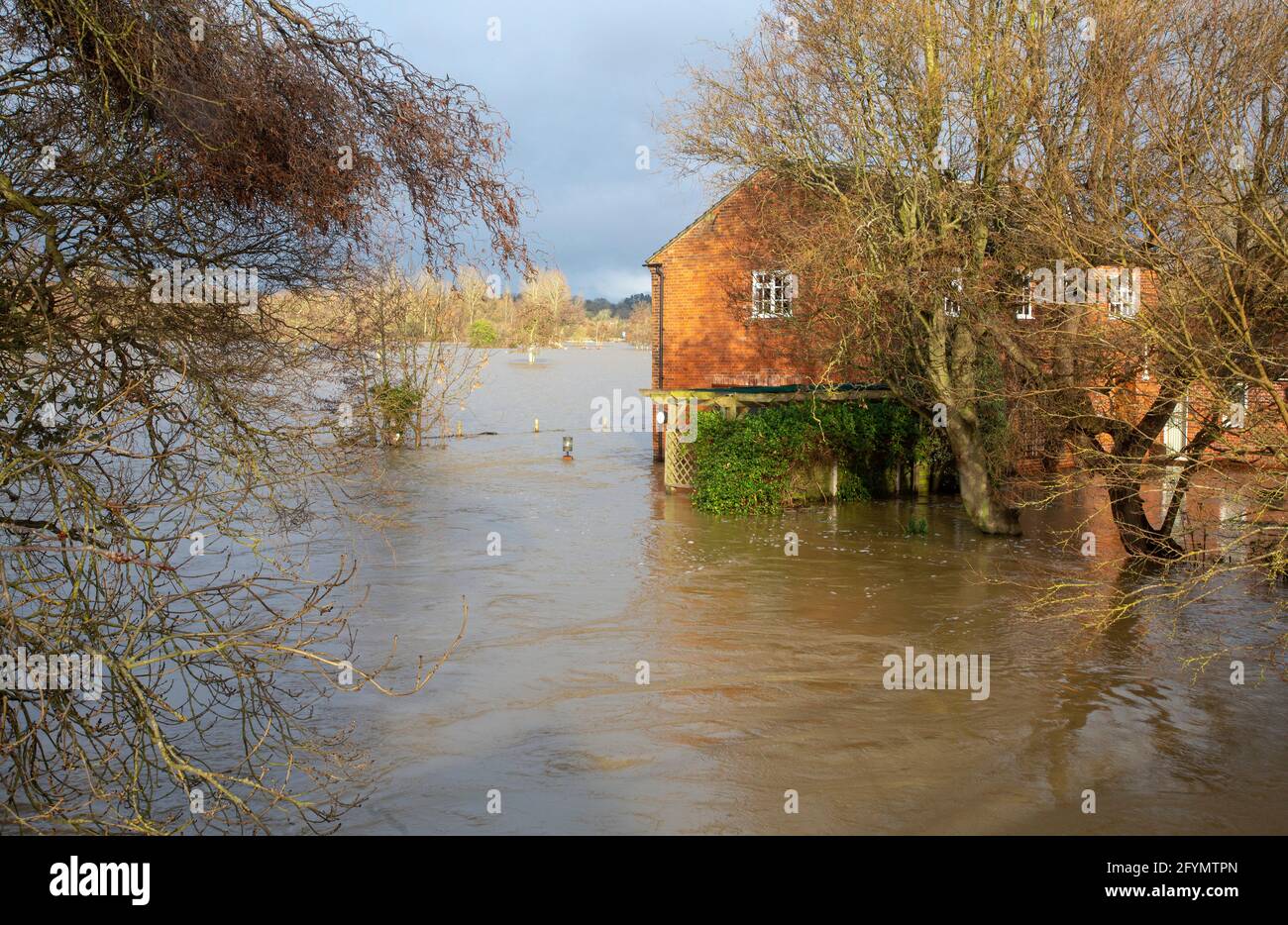 Inondazioni Foto Stock