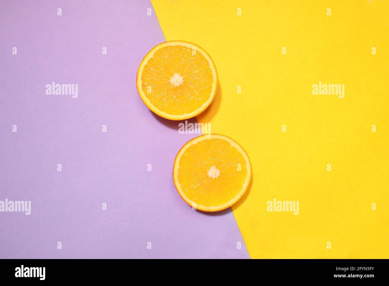 Arancione benefici per la salute frutta Foto Stock