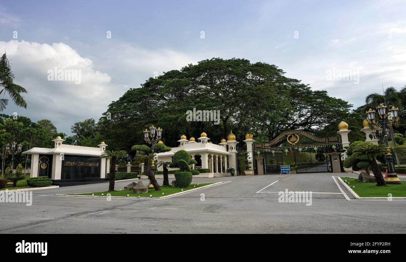Kuala Kangsar, Perak, Malesia - 22 giugno 2018: Istana Iskandariah è il palazzo reale del Sultanato Perak e la residenza ufficiale del Sultano Foto Stock