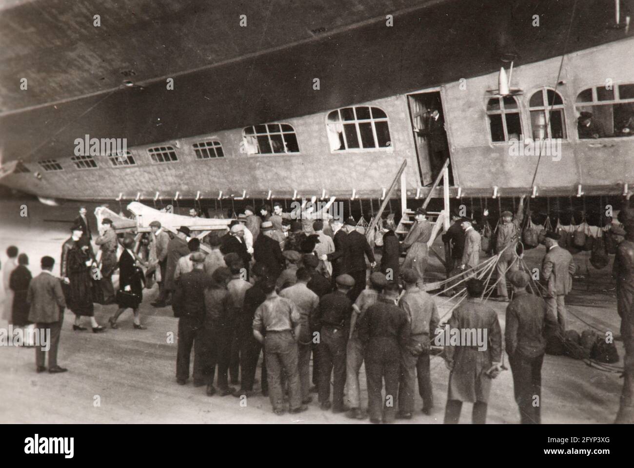 Il Graf Zeppelin dirigibile Foto Stock