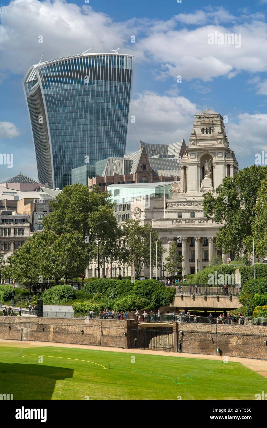 Walkie Talkie Building, Londra, Inghilterra Foto Stock