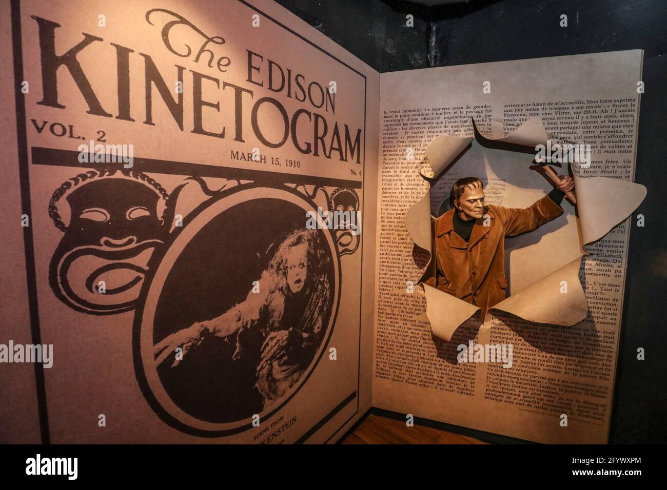 MUSEE GREVIN, PARIGI Foto Stock