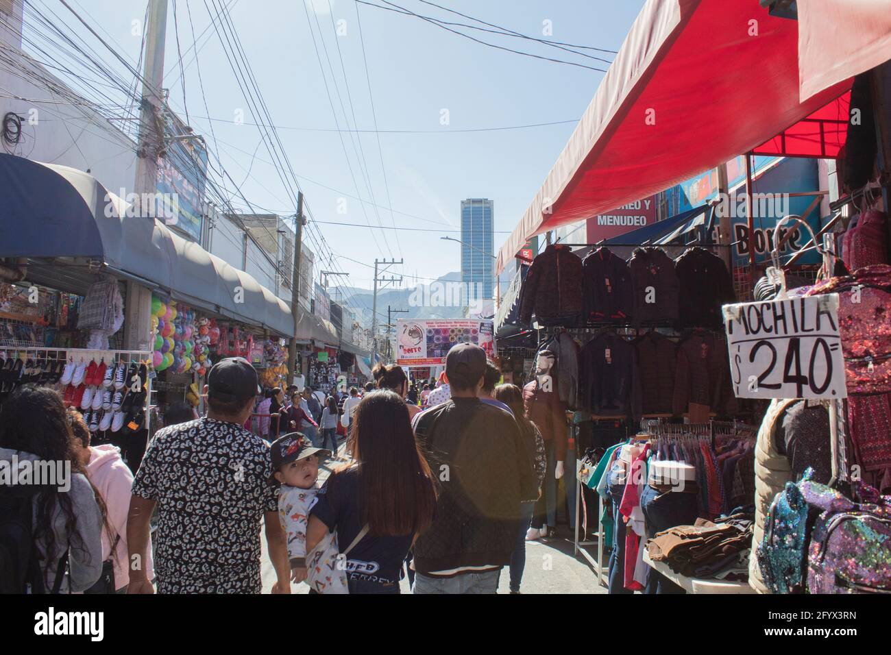 Monterrey, Messico. 12-06-2019. La vita quotidiana nelle aziende locali del Collegio civile Foto Stock