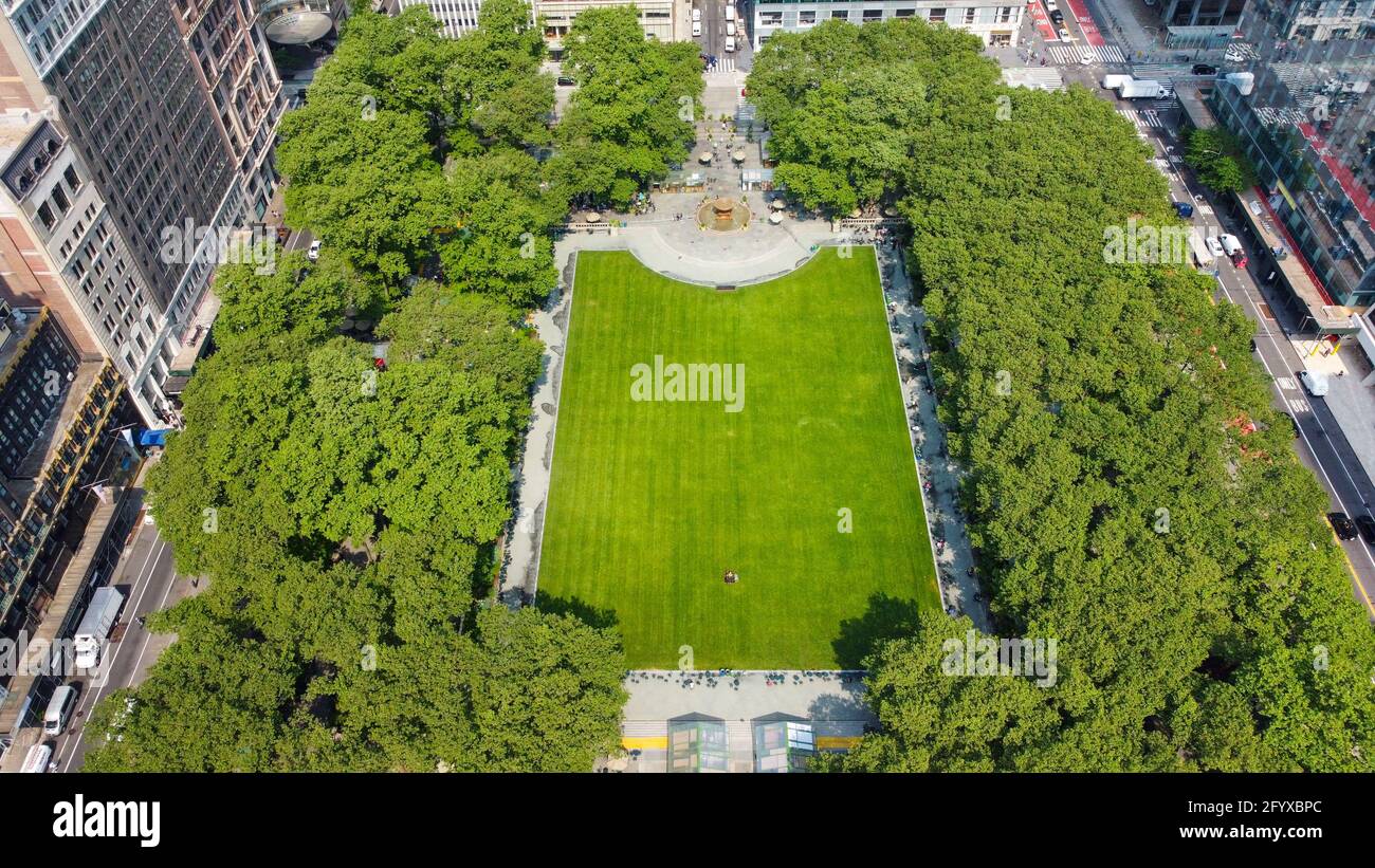 Bryant Park, Midtown Manhattan, New York, Stati Uniti d'America Foto Stock