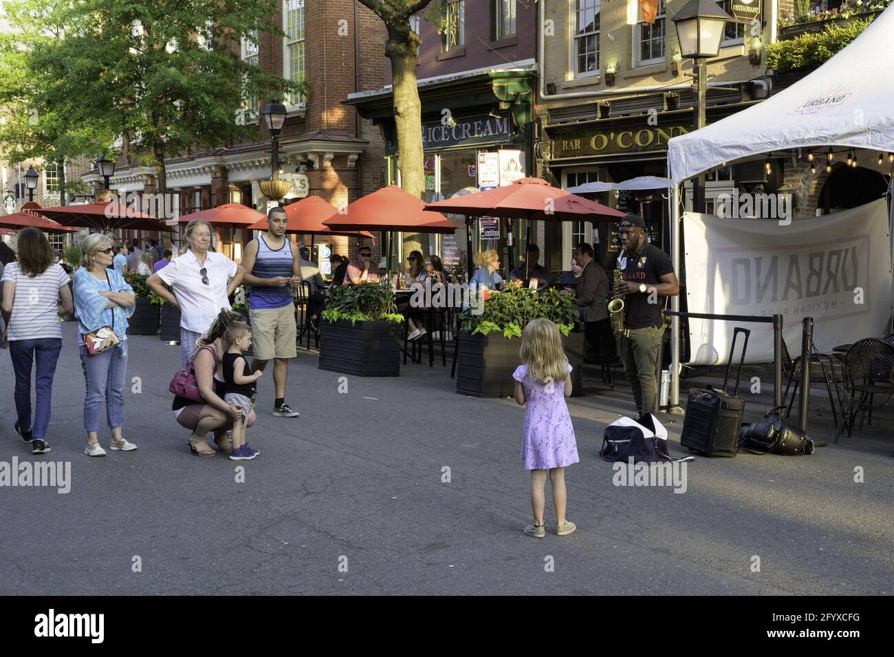 Città vecchia di Alexandria, Virginia Foto Stock