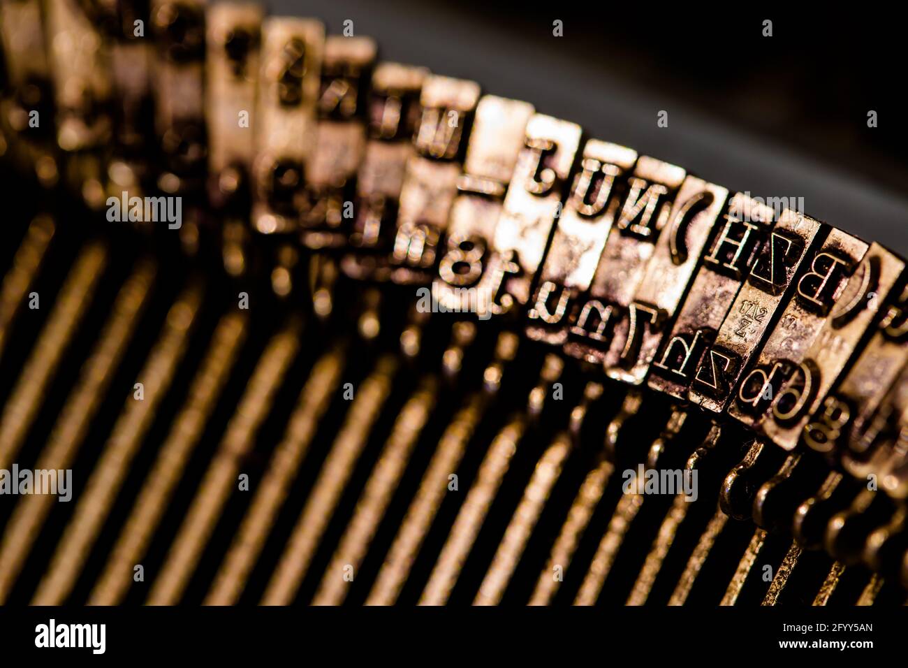 Schreibmaschine Foto Stock