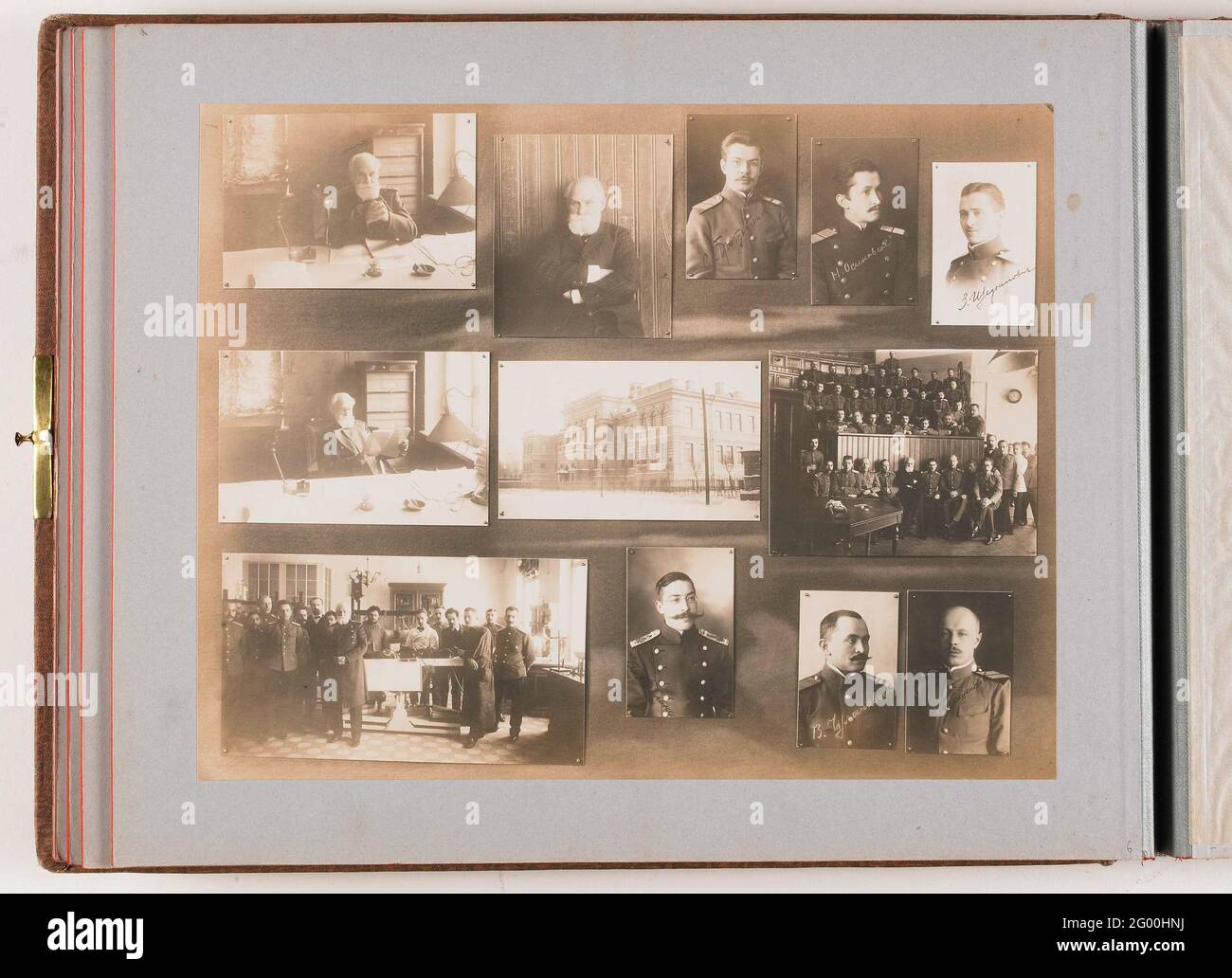 Composizione di 12 foto. Foto Stock