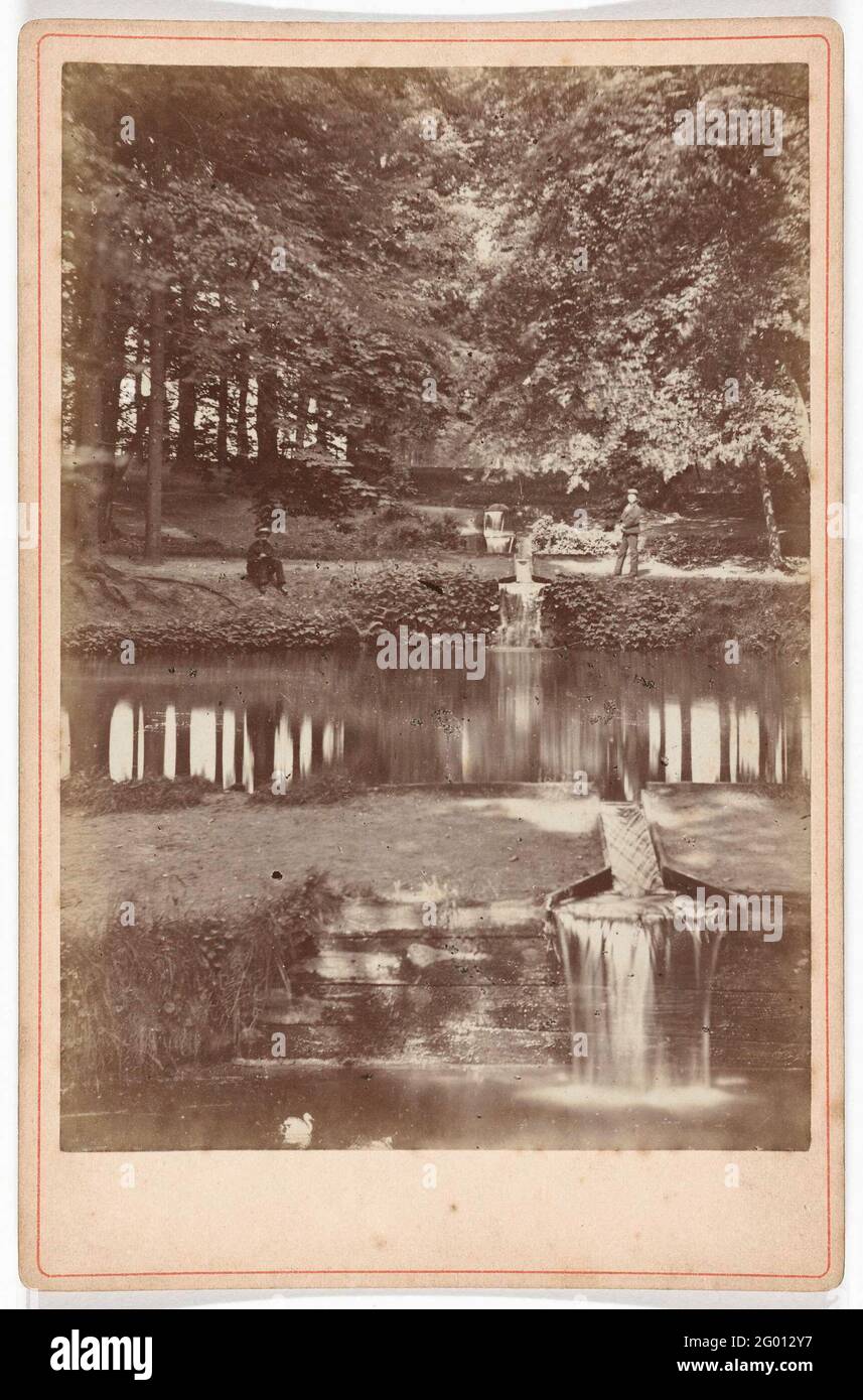 Cascate alla tenuta origine a Oosterbeek; l'origine / Oosterbeek ... Foto Stock