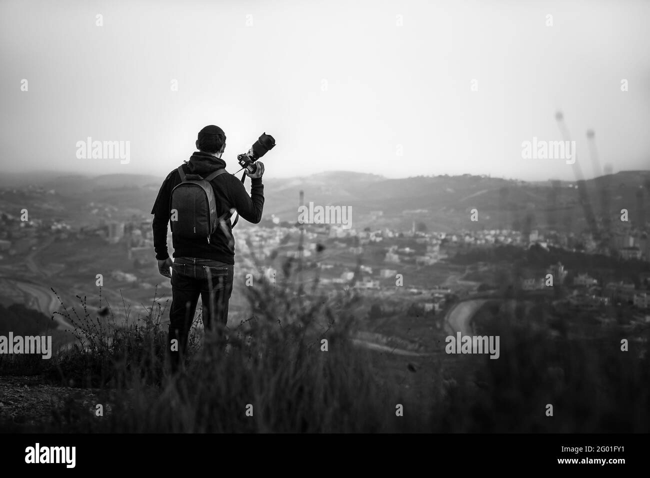 Incredibili Paesaggi di Israele, vedute della Terra Santa Foto Stock