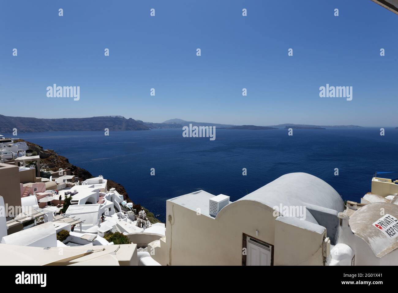Oia - Santorini - Grecia Foto Stock