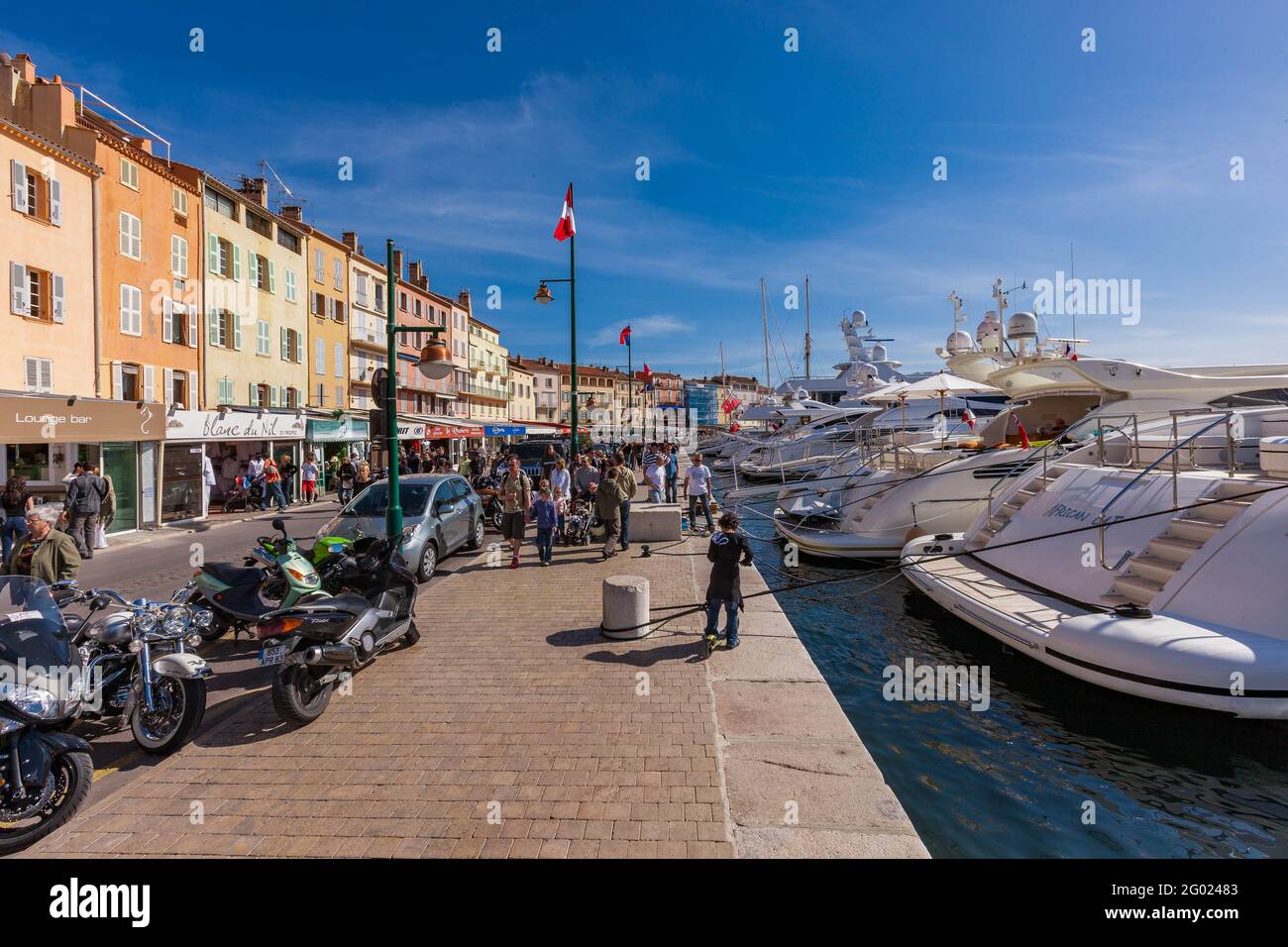 VAR (83) PORTO DI SAINT-TROPEZ Foto Stock