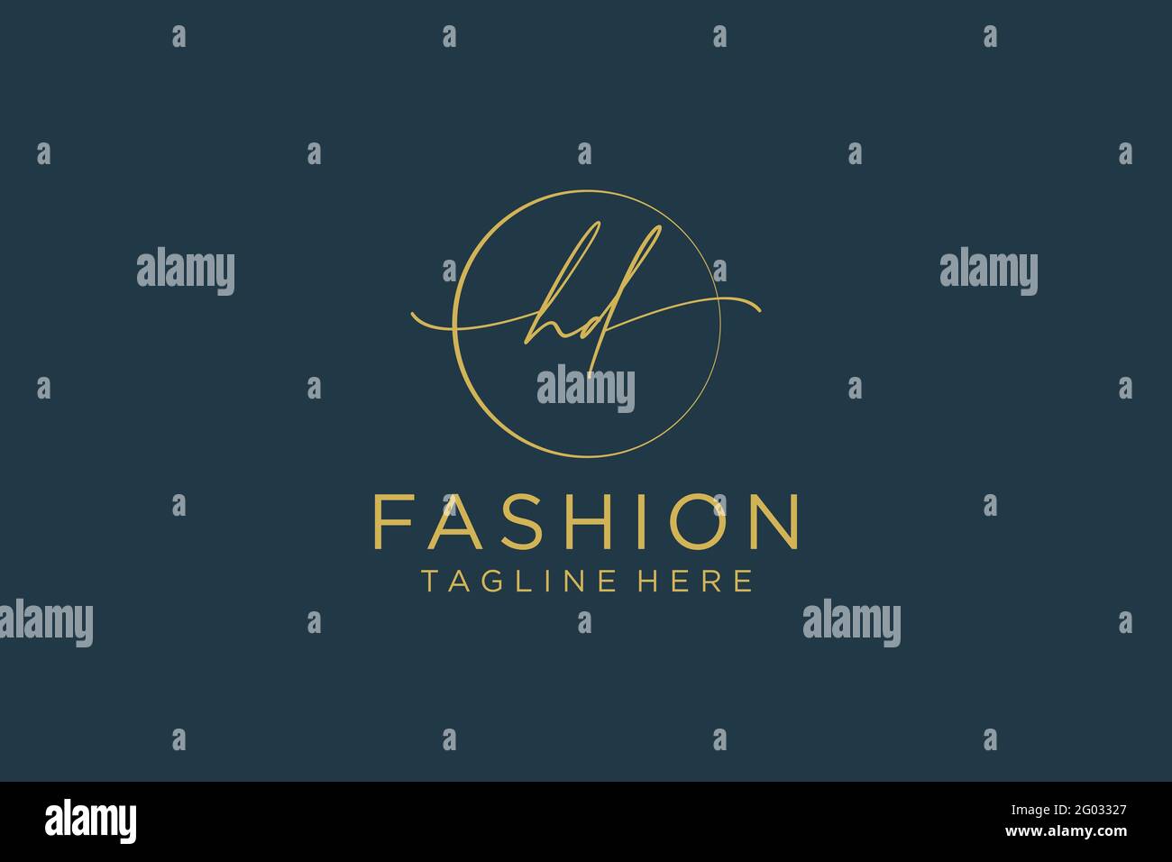 Monogramma di bellezza con logo femminile HD e design elegante con logo, logo scritto a mano della firma iniziale, matrimonio, moda, floreale e botanico con creatività Illustrazione Vettoriale