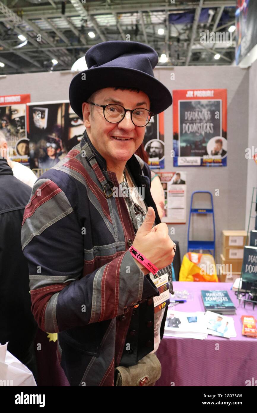 Firma del libro Joe Pasquale Foto Stock