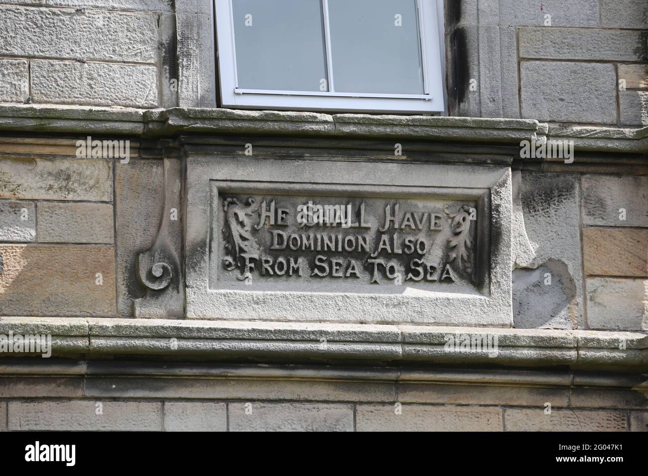 Quarrier's Village, Kilmacolm, Inverclyde, Renfrewshire, Scozia, Regno Unito Foto Stock