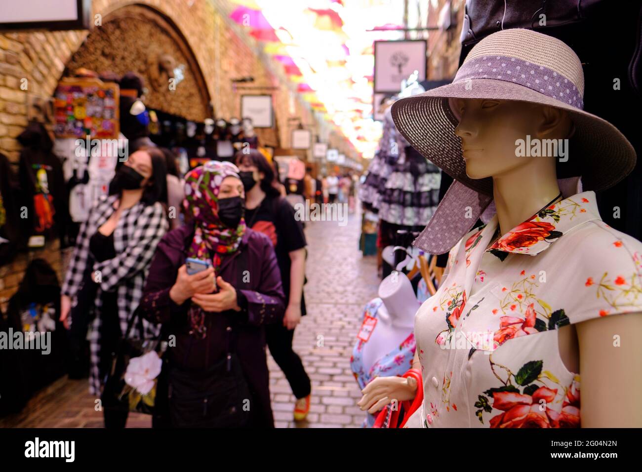 Limitazioni di sollevamento post covid, Camden Lock, Londra, Regno Unito Foto Stock
