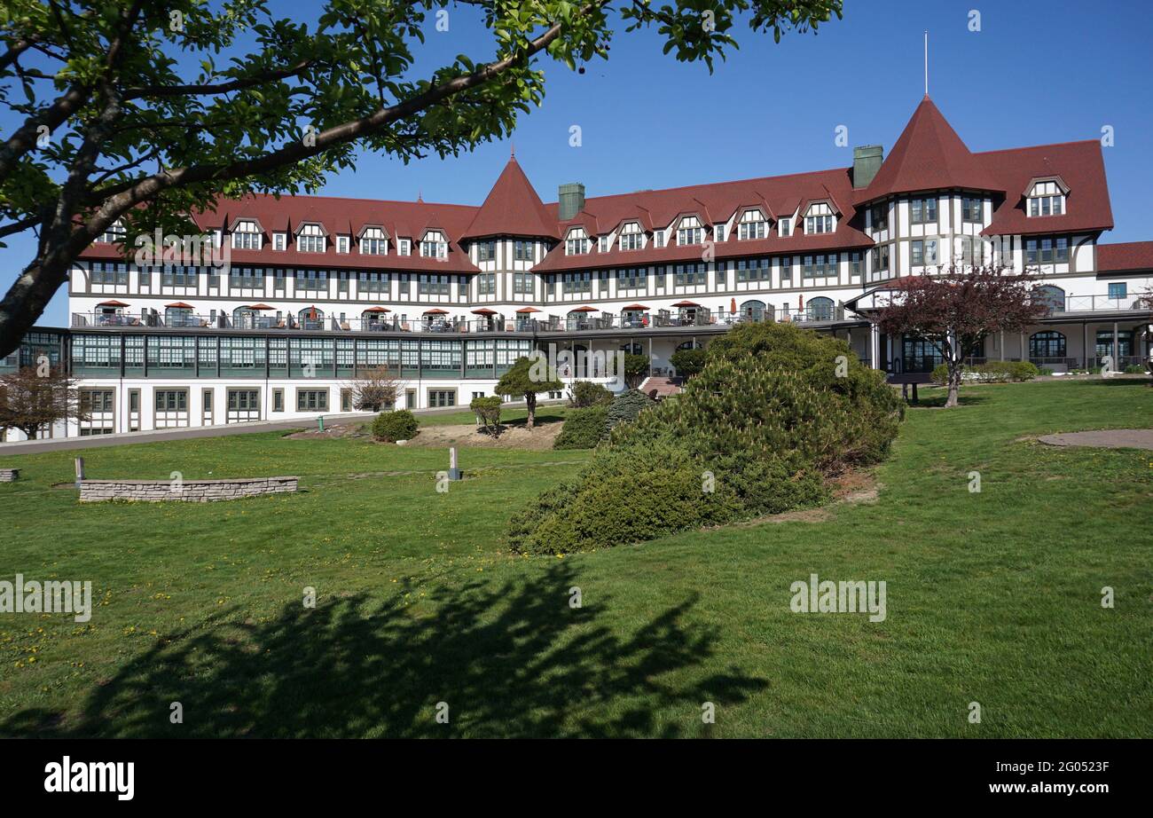 L'hotel Algonquin, St Andrews, New Brunswick Foto Stock