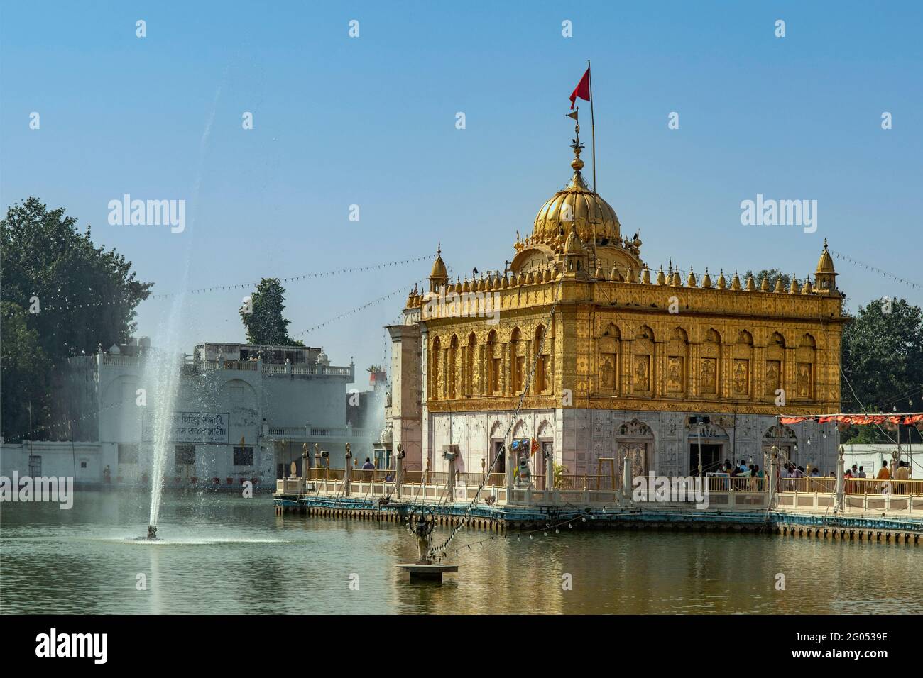 Tempio Durgiana, Amritsar Punjab, India Foto Stock