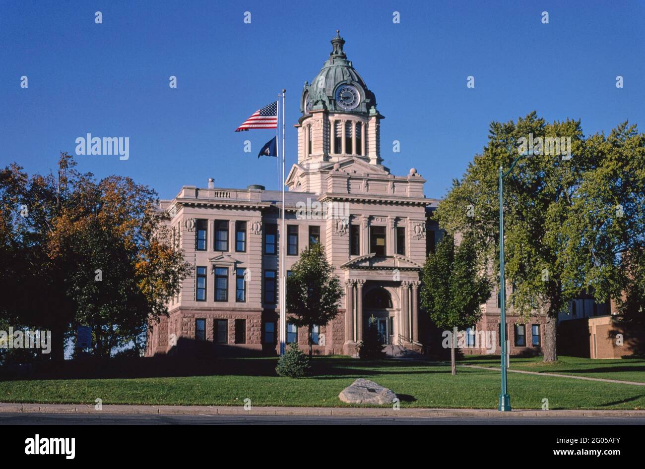 1980 Stati Uniti - Martin County Courthouse, Fairmont, Minnesota 1988 Foto Stock