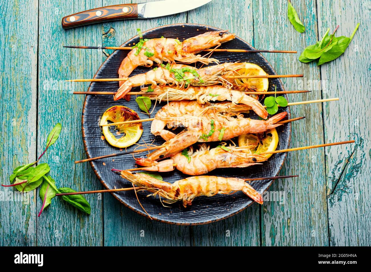 frutti di mare Foto Stock