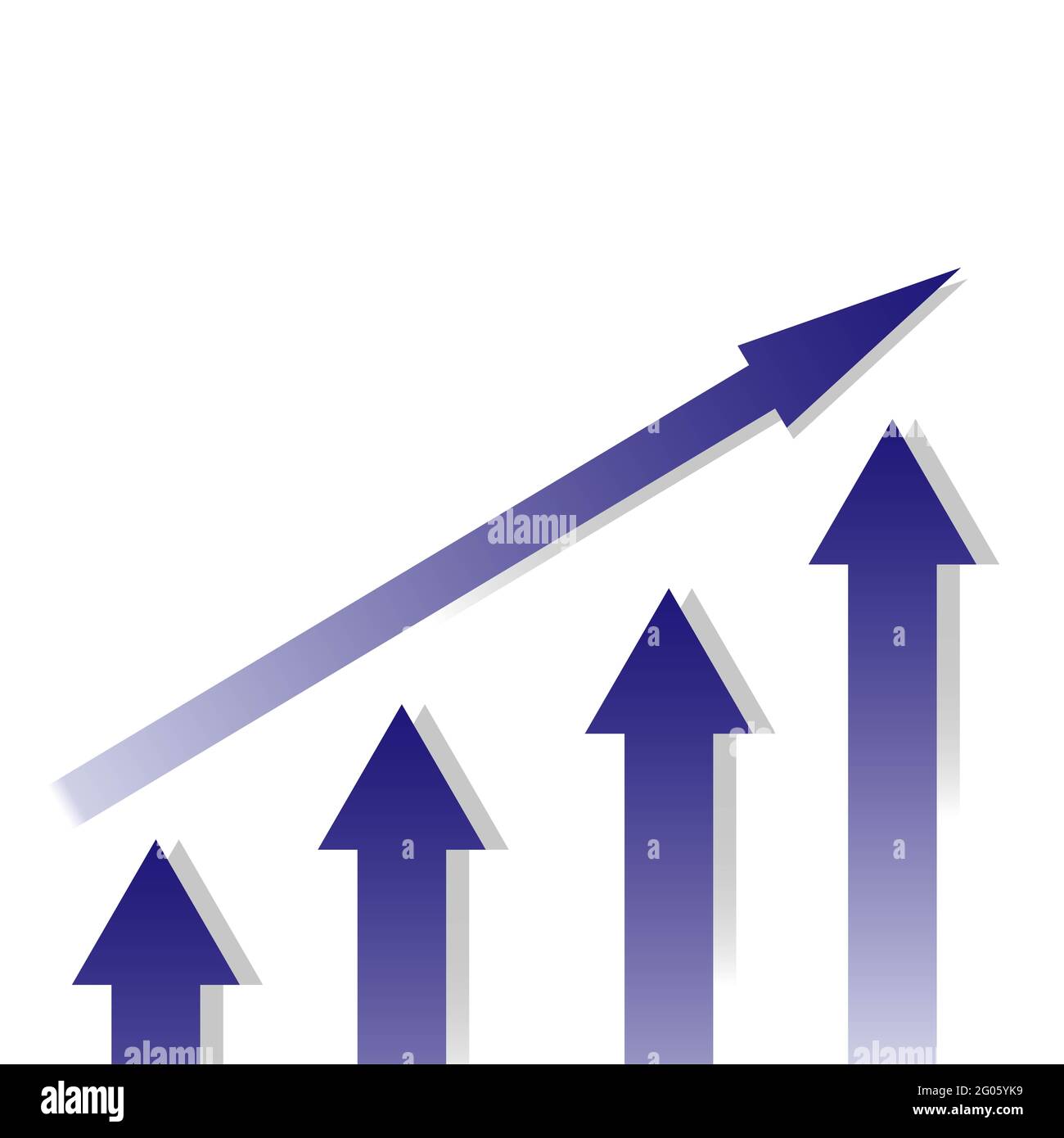 Doppia esposizione del grafico finanziario sullo sfondo interno della stanza vuota. Concetto di mercato Forex. Foto Stock