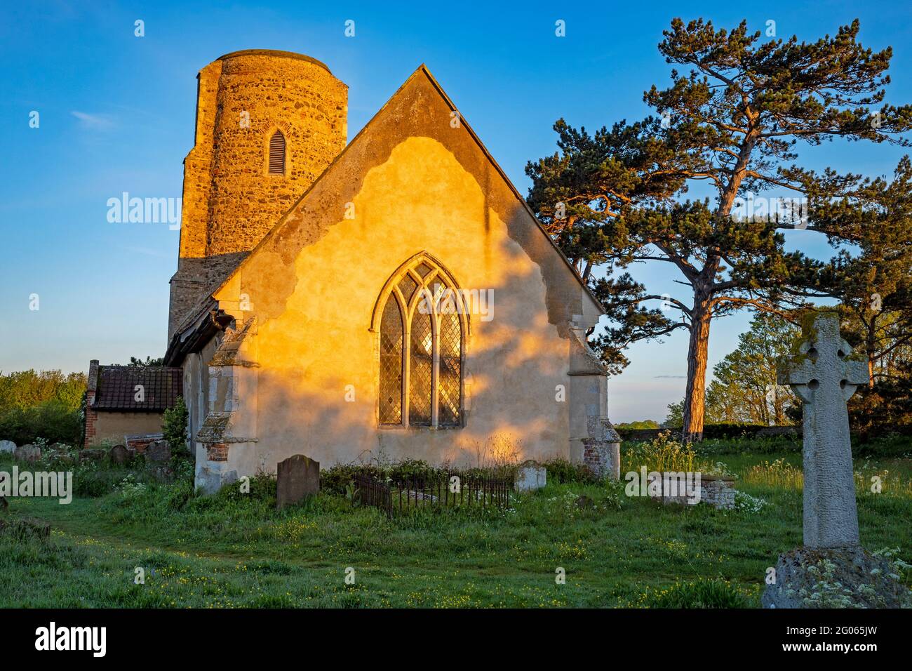 Chiesa Ramsholt Suffolk in Inghilterra Foto Stock