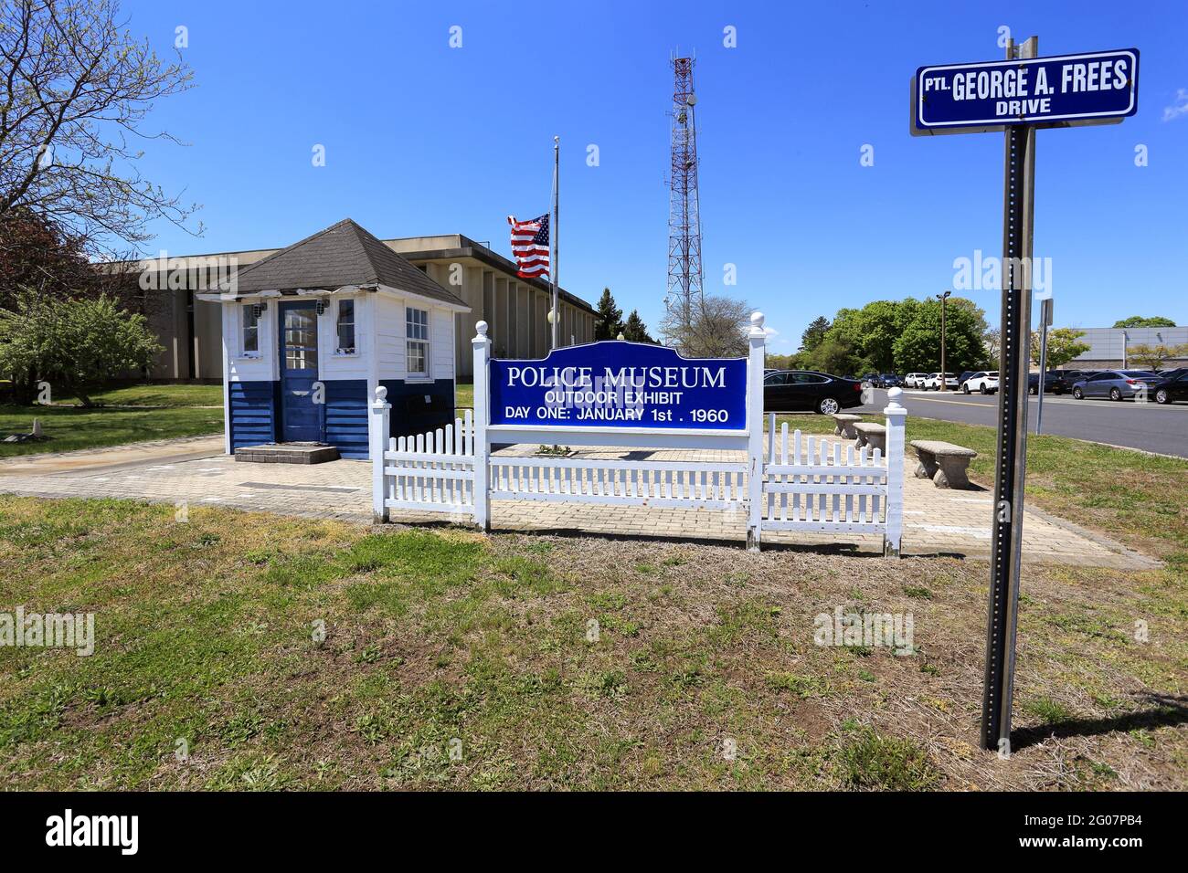 Suffolk County Police Museum Yaphank Long Island New York Foto Stock
