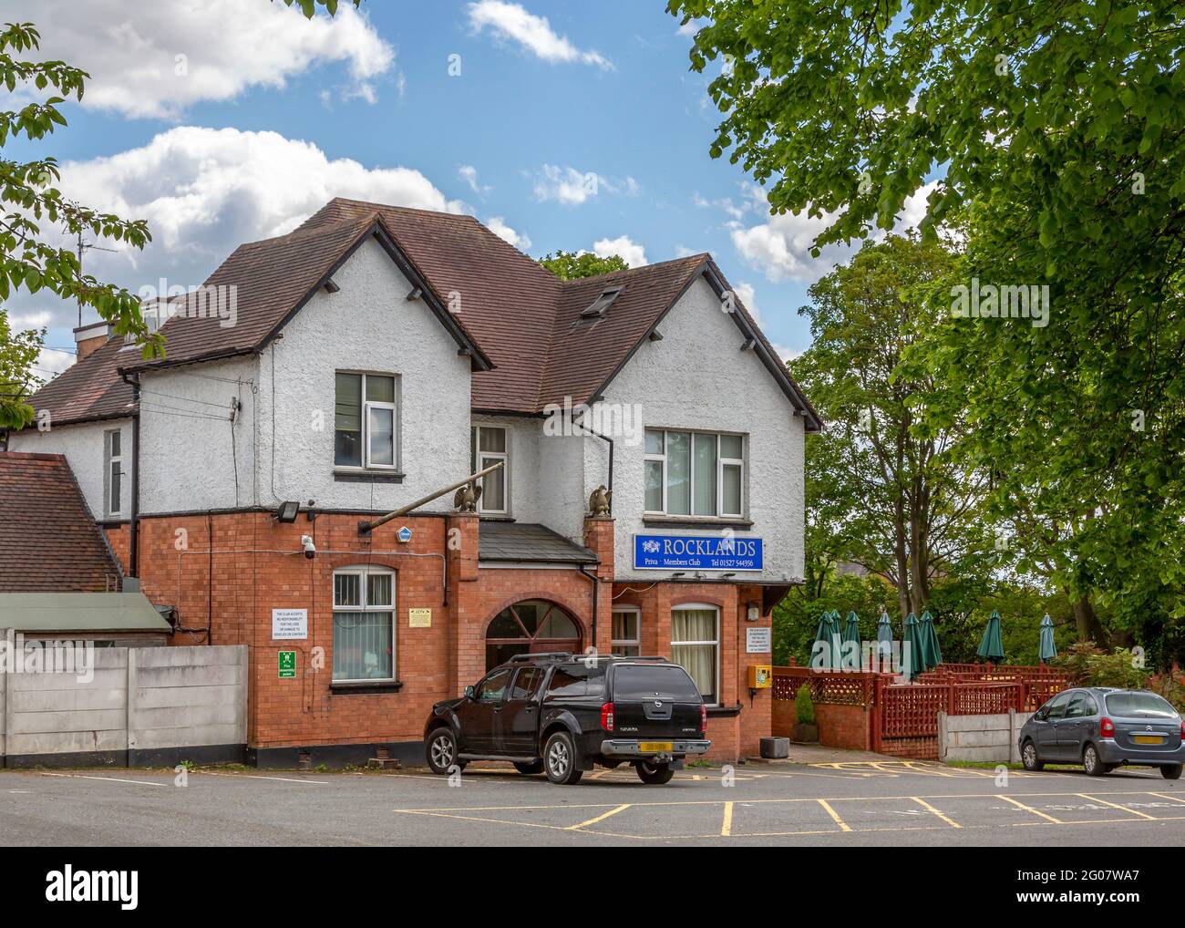 Rocklands Social Club, Headless Cross, Redditch, Worcestershire. Foto Stock