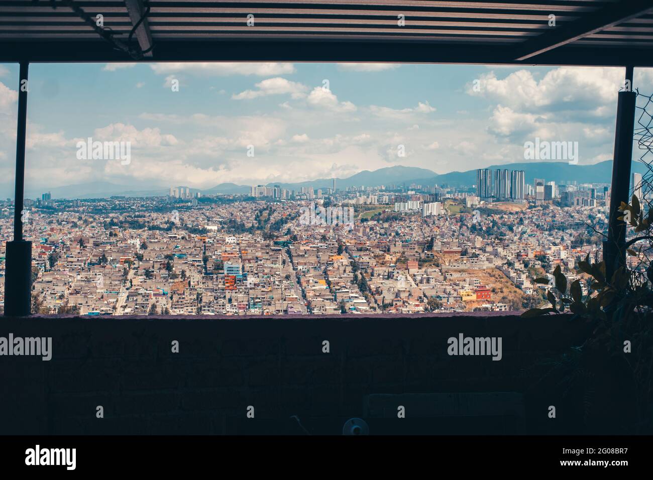 città del messico nel bel mezzo della giornata Foto Stock