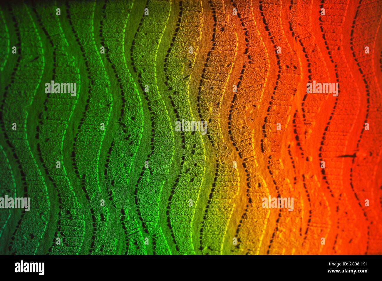 Splendido sfondo colorato e luminoso, arcobaleno. Vernici colorate Foto Stock