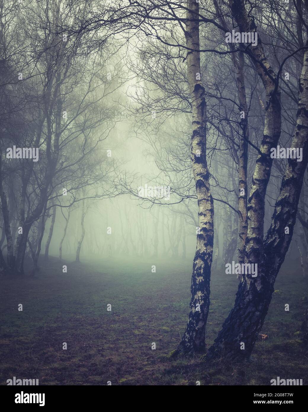 BoleHill Quarry Peak District Foto Stock