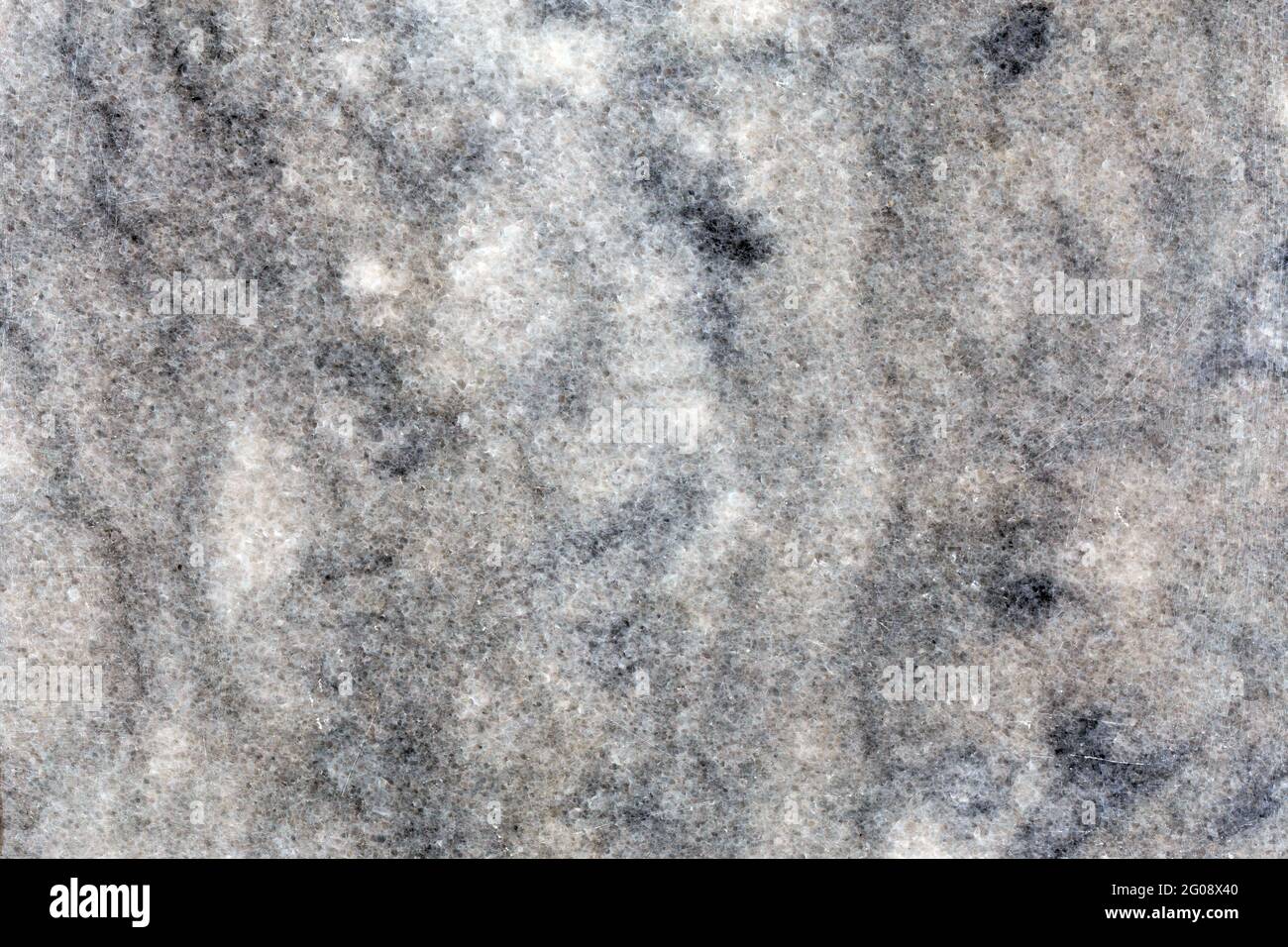 struttura in marmo bianco e nero con struttura a celle a grana visibile e sfondo. Foto Stock