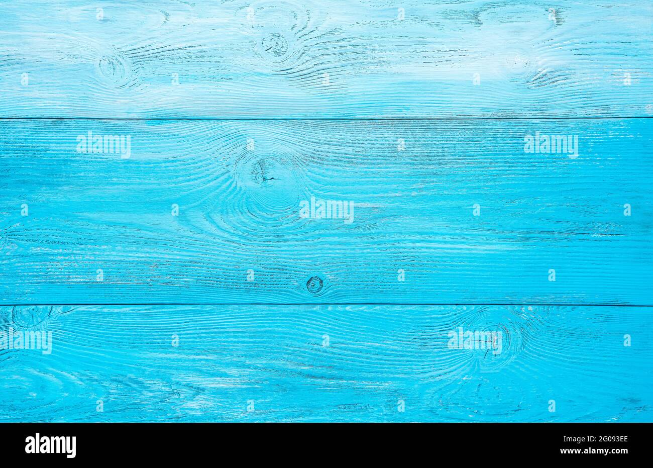 Legno sfondo blu chiaro. Vista orizzontale. Il concetto di sfondi naturali. Foto Stock
