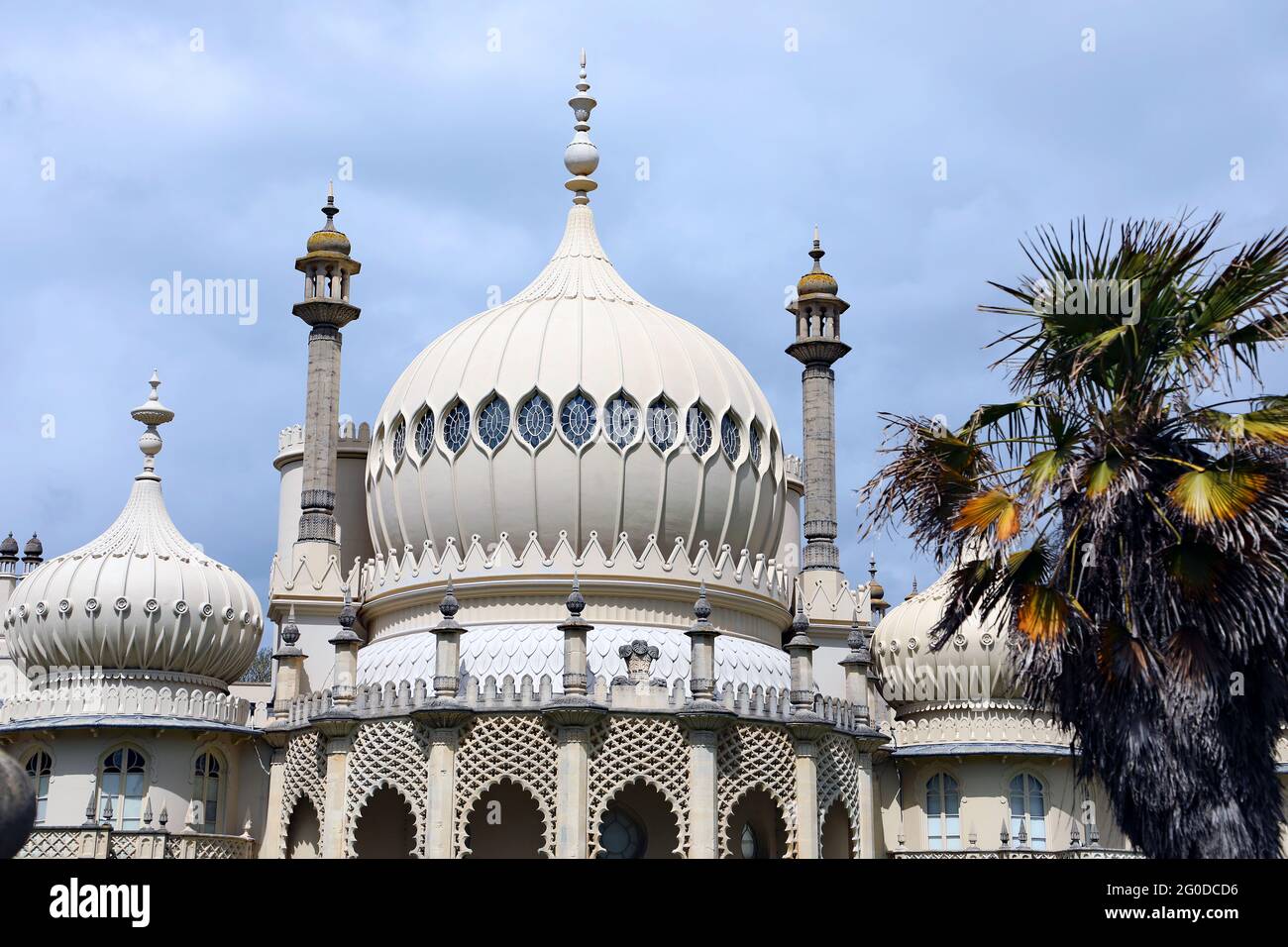 Royal Pavilion East Sussex di Brighton. Foto Stock
