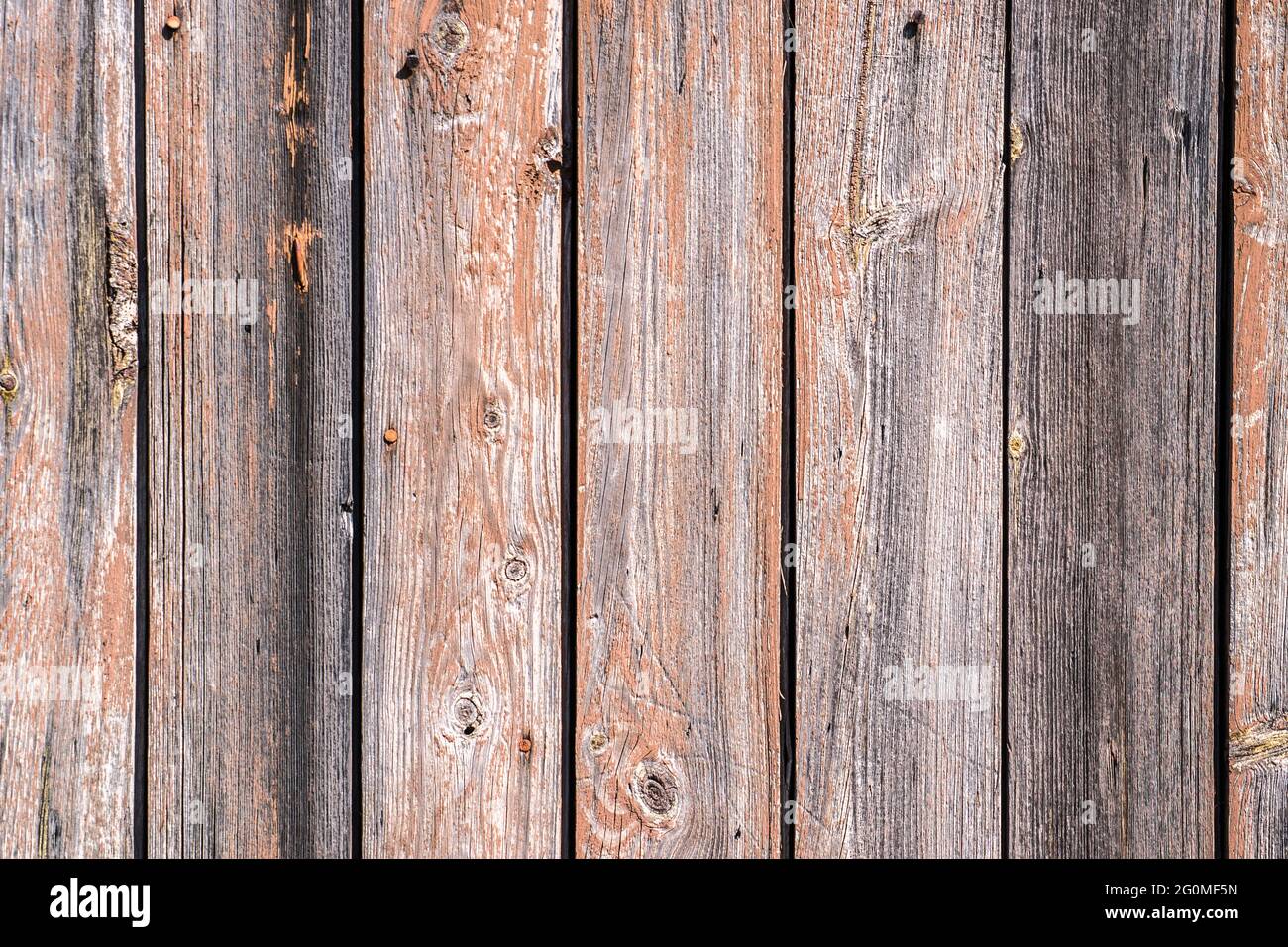 Vecchie tavole di legno di fondo texture Foto Stock
